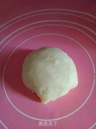 香蕉馅冰皮月饼的做法步骤:7