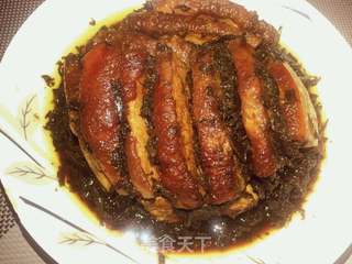 梅菜扣肉-醇香软糯的做法步骤:8