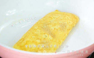 咖喱蛋卷 宝宝辅食,鸡蛋+奶酪+淀粉的做法步骤:5