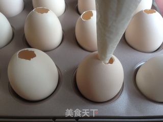 鸡蛋壳蛋糕的做法步骤:10