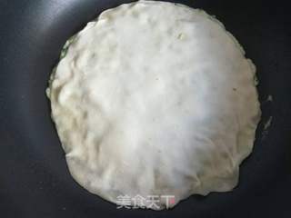 小油菜鸡蛋卷饼的做法步骤:12