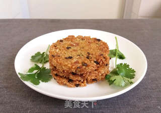 剩饭做的米饭煎饼的做法步骤:9