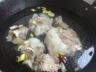 小油菜猪骨汤的做法步骤:7
