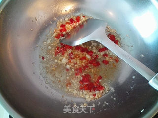 剁椒蒜蓉秋葵的做法步骤:4