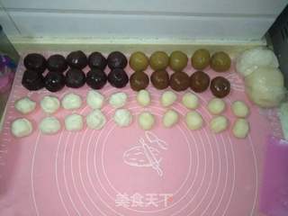 豆沙蛋黄酥的做法步骤:5