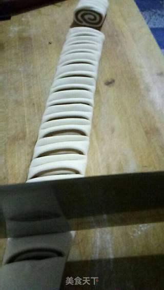 可可粉馒头的做法步骤:11