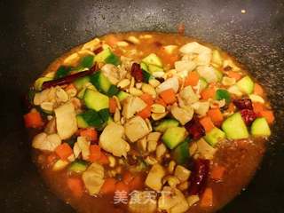 宫保鸡丁的做法步骤:7