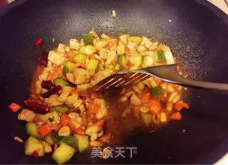 宫保鸡丁的做法步骤:9