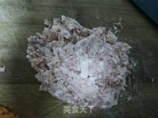 香菇酿肉的做法步骤:2