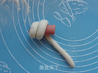 香肠卷的做法步骤:5