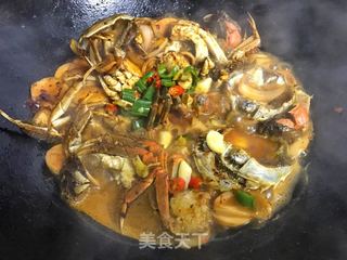 汁浓味鲜的香辣蟹的做法步骤:16