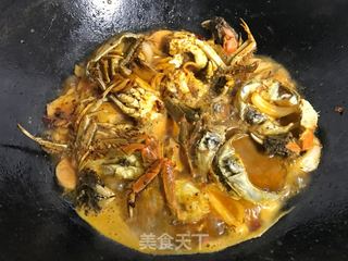汁浓味鲜的香辣蟹的做法步骤:15