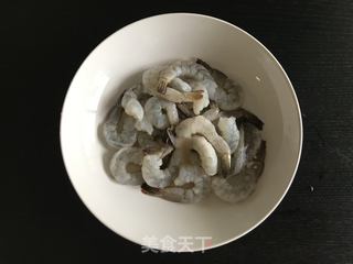 菠萝炒饭的做法步骤:4