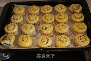 紫苏馅月饼的做法步骤：10