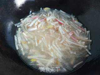 萝卜粉丝汤的做法步骤：7