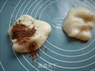 #冬瓜蓉双色冰皮月饼的做法图解4