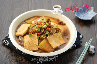 #肉末千叶豆腐烧冬瓜的做法图解11