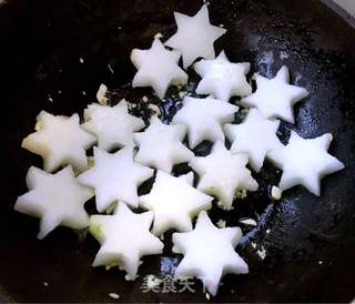 星冬瓜虾仁的做法步骤:3