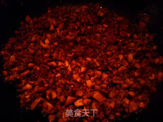 香辣香菇肉酱的做法步骤：8