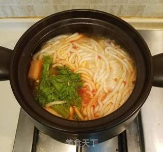 砂锅土豆粉的做法步骤:7