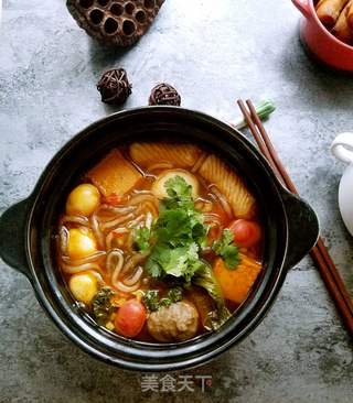 砂锅土豆粉的做法步骤:8
