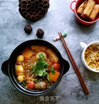 砂锅土豆粉的做法步骤:9