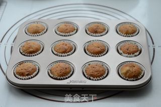 迷你香蕉黑巧马芬的做法步骤:9
