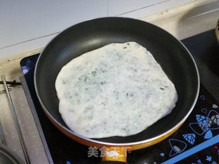 荠菜千层肉饼的做法步骤:11
