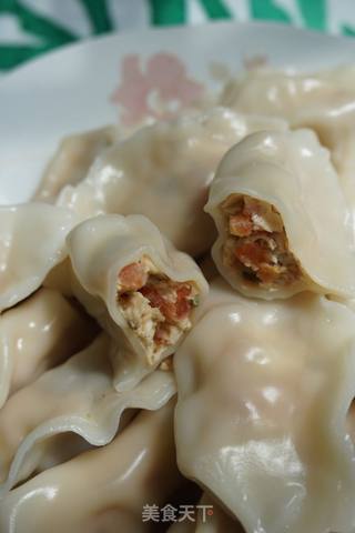 鸡肉番茄水饺的做法步骤:8