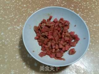 肉末豇豆的做法步骤：3