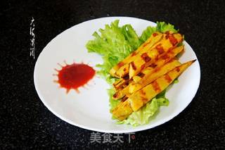外焦里糯的烤薯条的做法步骤:6