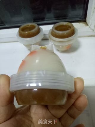 鲜虾皮冻琉璃蛋的做法步骤:17