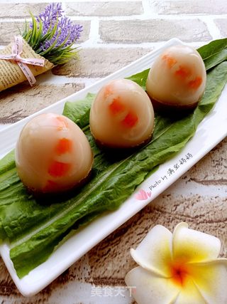 鲜虾皮冻琉璃蛋的做法步骤:19