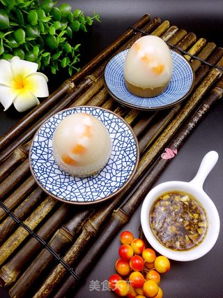 鲜虾皮冻琉璃蛋的做法步骤:20