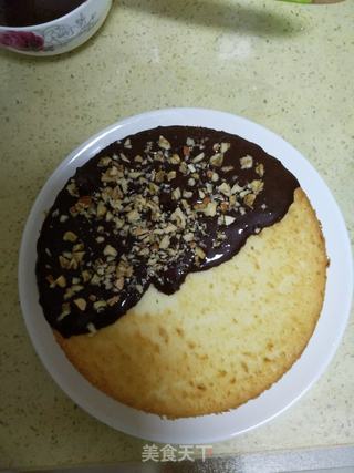 淋面酸奶蛋糕的做法步骤:16