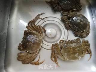 香辣大闸蟹的做法步骤:2