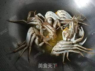 香辣大闸蟹的做法步骤:11