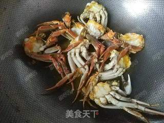 香辣大闸蟹的做法步骤:12