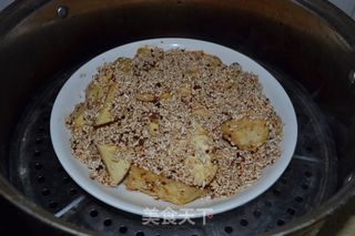 粉蒸红薯的做法步骤:7