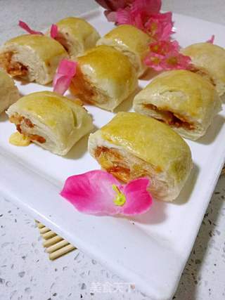 奶酪火腿肠酥的做法步骤:23