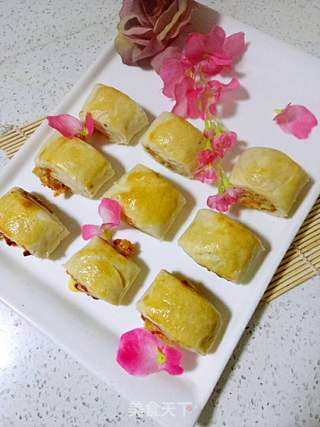 奶酪火腿肠酥的做法步骤:24