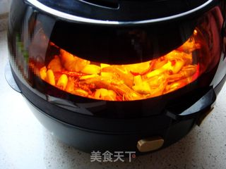 青柠香辣干锅虾【空气炸锅版】的做法步骤:11