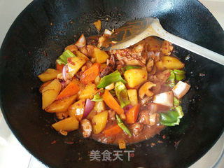 重庆鸡公煲的做法步骤:11