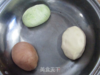 三色吐司的做法步骤:9