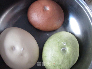 三色吐司的做法步骤:10