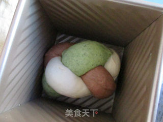 三色吐司的做法步骤:15