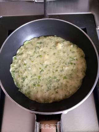 宝宝辅食鸡蛋蔬菜软饼的做法步骤:6