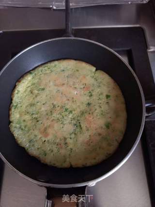 宝宝辅食鸡蛋蔬菜软饼的做法步骤:7