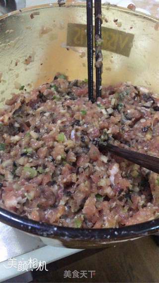肉三鲜水饺的做法步骤:5
