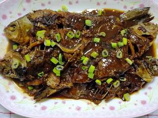 酱焖鲫鱼的做法步骤:18